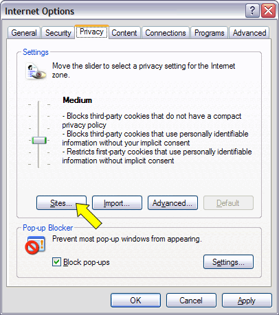 Click Sites... Click Sites...